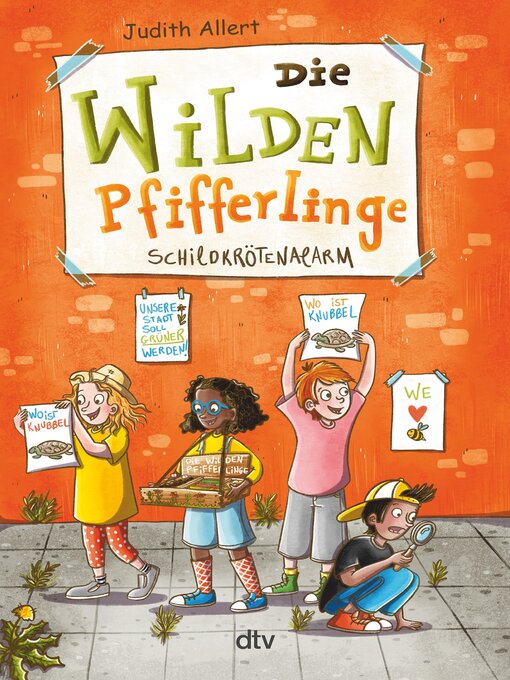 Titeldetails für Die wilden Pfifferlinge – Schildkrötenalarm nach Judith Allert - Verfügbar